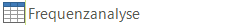 3. Frequenzanalyse
