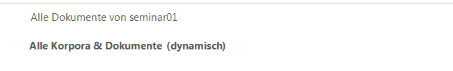 2. Verfügbare Schnappschüsse